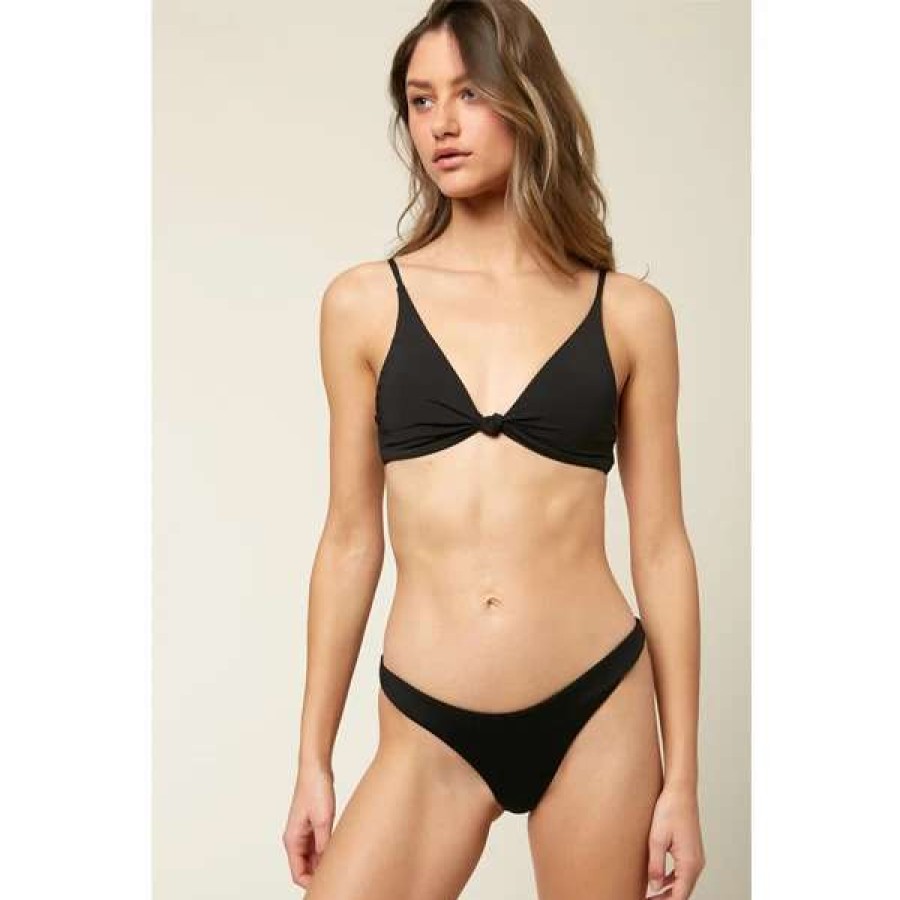 Swim * | O'Neill Womens Pismo Saltwater Bralette Bikini Top